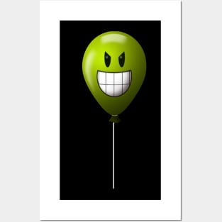 Halloween Scary Balloon Posters and Art